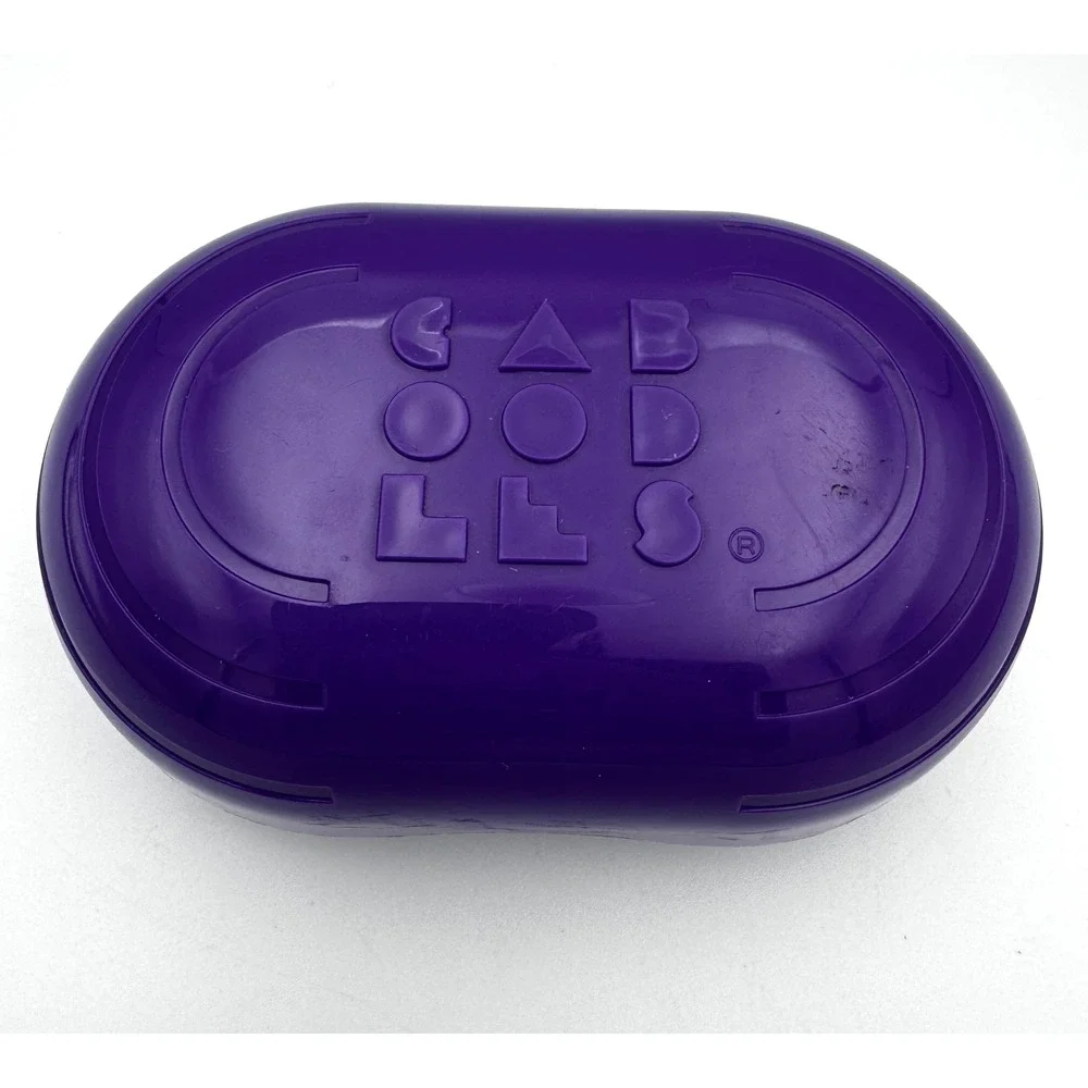 Vintage Caboodles Purple Bar Soap Holder Case Travel Container 90s Aesthetic